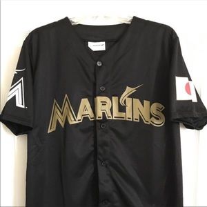 Ichiro #51 Marlins Jersey Shirt